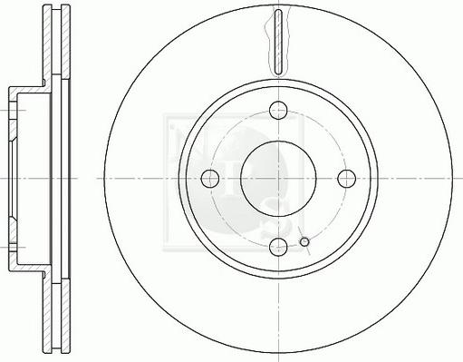 NPS M330A64 - Disque de frein cwaw.fr