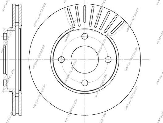 NPS M330A81 - Disque de frein cwaw.fr