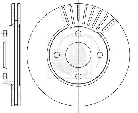 NPS M330A81 - Disque de frein cwaw.fr