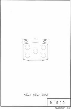 NPS N360N04 - Kit de plaquettes de frein, frein à disque cwaw.fr