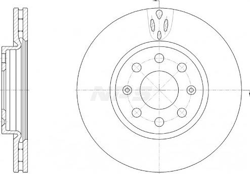 NPS O330L05 - Disque de frein cwaw.fr