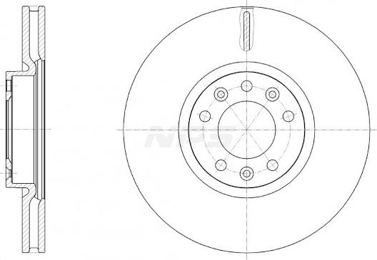 NPS P330A07 - Disque de frein cwaw.fr