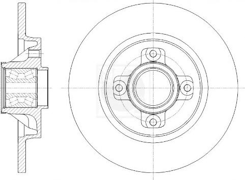 NPS P331A04 - Disque de frein cwaw.fr