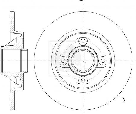 NPS P331A02 - Disque de frein cwaw.fr