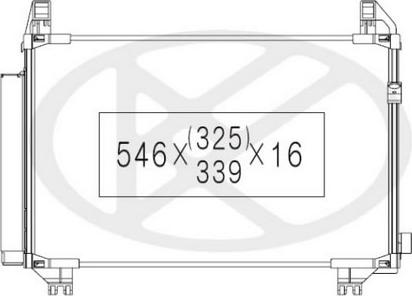 NPS T526A07 - Condensateur, climatisation cwaw.fr