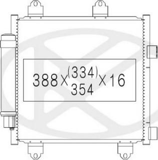 NPS T526A15 - Condensateur, climatisation cwaw.fr