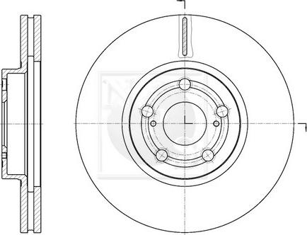 NPS T330A42 - Disque de frein cwaw.fr