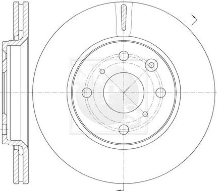 NPS T330A140 - Disque de frein cwaw.fr