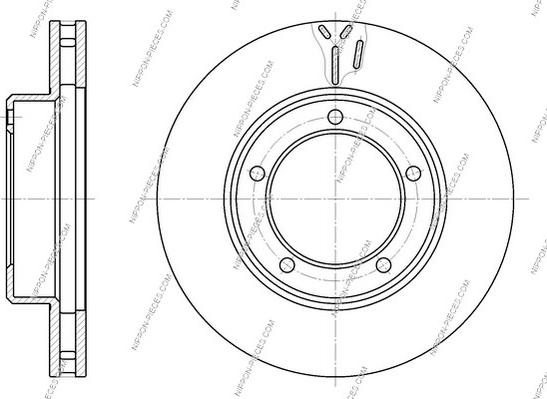 NPS T330A148 - Disque de frein cwaw.fr