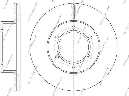 NPS T330A119 - Disque de frein cwaw.fr