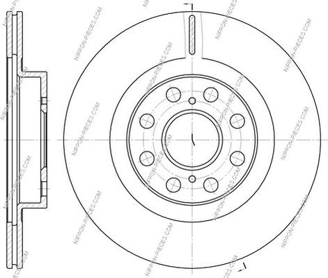 NPS T331A60 - Disque de frein cwaw.fr