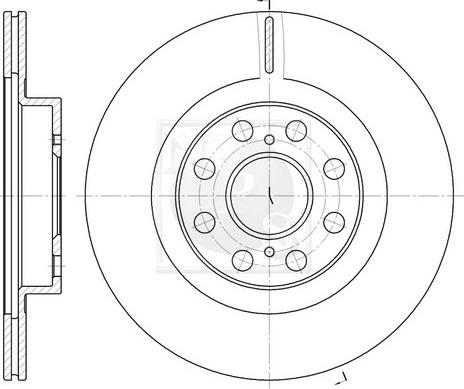 NPS T331A60 - Disque de frein cwaw.fr