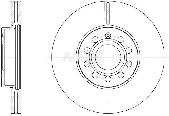 NPS V330G04 - Disque de frein cwaw.fr