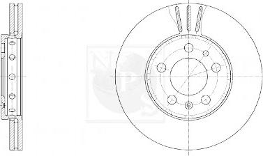 NPS V330G02 - Disque de frein cwaw.fr