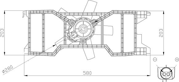 NRF 47944 - Ventilateur, refroidissement du moteur cwaw.fr