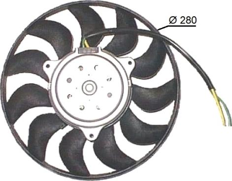 NRF 47616 - Ventilateur, refroidissement du moteur cwaw.fr