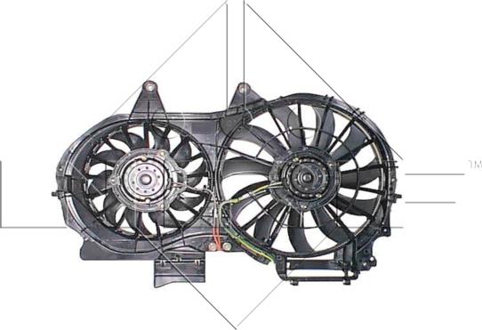 NRF 47205 - Ventilateur, refroidissement du moteur cwaw.fr