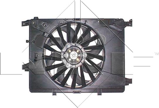 NRF 47202 - Ventilateur, refroidissement du moteur cwaw.fr