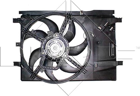 NRF 47236 - Ventilateur, refroidissement du moteur cwaw.fr