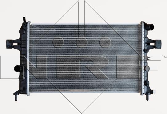 NRF 54668 - Radiateur, refroidissement du moteur cwaw.fr