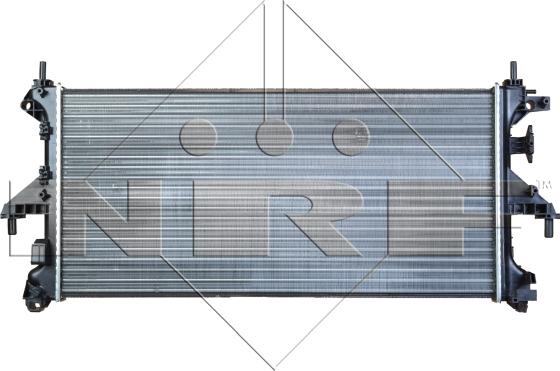 NRF 54204A - Radiateur, refroidissement du moteur cwaw.fr