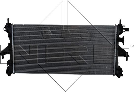 NRF 54202 - Radiateur, refroidissement du moteur cwaw.fr