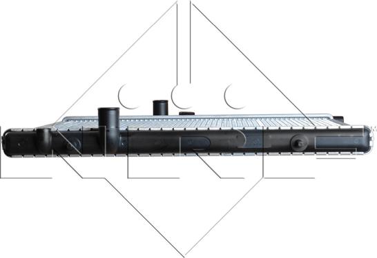 NRF 509525 - Radiateur, refroidissement du moteur cwaw.fr