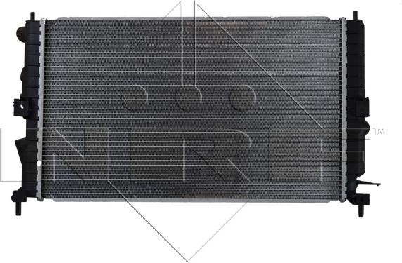 NRF 50563 - Radiateur, refroidissement du moteur cwaw.fr