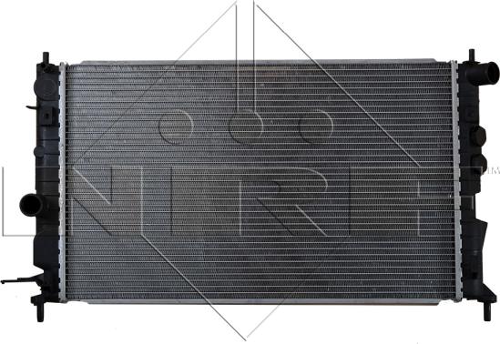 NRF 50563 - Radiateur, refroidissement du moteur cwaw.fr