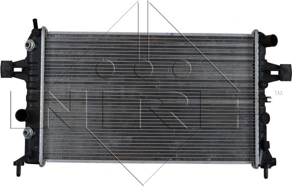 NRF 50562 - Radiateur, refroidissement du moteur cwaw.fr