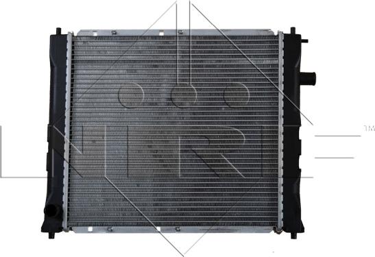 NRF 58107 - Radiateur, refroidissement du moteur cwaw.fr