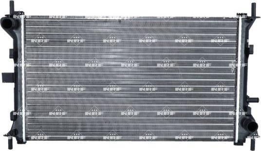 NRF 58375A - Radiateur, refroidissement du moteur cwaw.fr