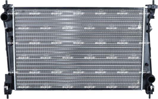 NRF 53454A - Radiateur, refroidissement du moteur cwaw.fr