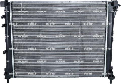 NRF 53525A - Radiateur, refroidissement du moteur cwaw.fr