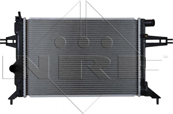 NRF 53628 - Radiateur, refroidissement du moteur cwaw.fr