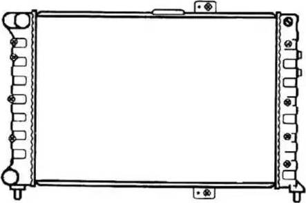 NRF 53241 - Radiateur, refroidissement du moteur cwaw.fr