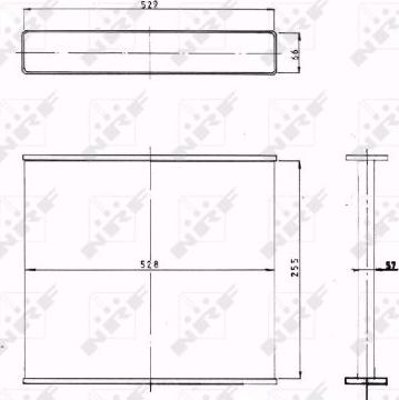 NRF 1007 - Faisceau de radiateur, refroidissement du moteur cwaw.fr