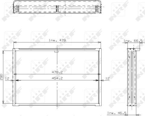 NRF 17101 - Faisceau de radiateur, refroidissement du moteur cwaw.fr