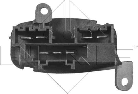 NRF 342022 - Résistance, pulseur d'air habitacle cwaw.fr