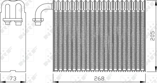 NRF 36068 - Évaporateur climatisation cwaw.fr