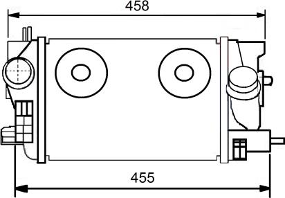 NRF 30549 - Intercooler, échangeur cwaw.fr