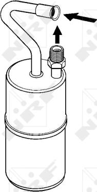 NRF 33063 - Filtre déshydratant, climatisation cwaw.fr