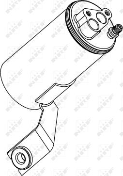 NRF 33227 - Filtre déshydratant, climatisation cwaw.fr