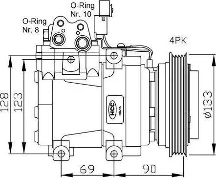 NRF 32446G - Compresseur, climatisation cwaw.fr