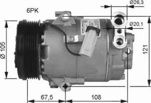 NRF 32480G - Compresseur, climatisation cwaw.fr