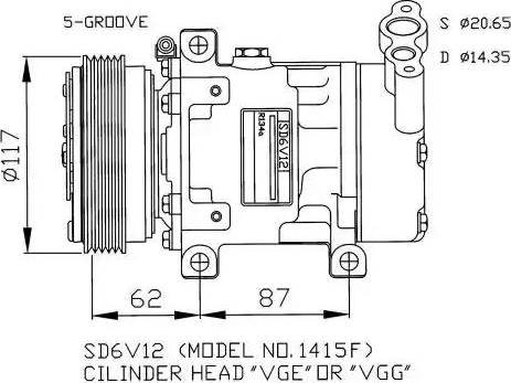 NRF 32431G - Compresseur, climatisation cwaw.fr