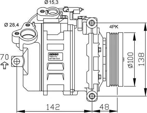 NRF 32433G - Compresseur, climatisation cwaw.fr