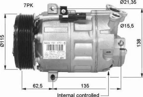 NRF 32425G - Compresseur, climatisation cwaw.fr