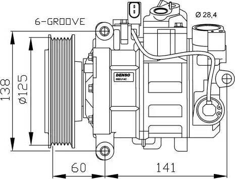 NRF 32512G - Compresseur, climatisation cwaw.fr