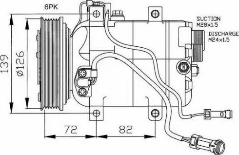 NRF 32027G - Compresseur, climatisation cwaw.fr